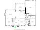 Detailed floor plan showcasing the layout of the living room, Gathering room, kitchen, dining area, and other living spaces at 14297 Matt St, Carmel, IN 46033