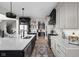 Spacious kitchen boasts an island, stainless steel appliances, and stylish cabinetry at 15675 Woodford Dr, Westfield, IN 46074