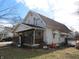 Exterior photo of a two story home featuring a covered front porch at 169 E Washington St, Morgantown, IN 46160