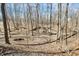 Beautiful wooded lot with a stream and picnic table at 11850 Deer Walk Dr, Cicero, IN 46034