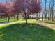 Beautifully landscaped front yard showcasing mature trees and a well-maintained home at 1285 W Judson Ln, Mooresville, IN 46158