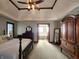 Large main bedroom features private access to the main bath with soaking tub at 1285 W Judson Ln, Mooresville, IN 46158