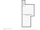 Floor plan showcasing the basement level of the home; it is unfinished at 1304 N Tuxedo St, Indianapolis, IN 46201