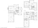 Detailed floor plan showcasing the layout of the home with multiple rooms and levels at 14466 Integrity Ct, Carmel, IN 46033