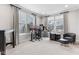 Home office features natural light, a gaming setup, and comfortable seating at 14466 Integrity Ct, Carmel, IN 46033