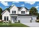 Beautiful two-story home with a two-car garage, white siding, and well-manicured lawn at 15871 Vitalize Run, Fishers, IN 46040