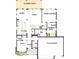 Floor plan showcasing kitchen, Gathering room, dining area, garage, and owner's bath at 15871 Vitalize Run, Fishers, IN 46040