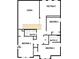 Upstairs floor plan including bedrooms, retreat, and bathrooms at 15871 Vitalize Run, Fishers, IN 46040