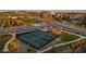 Modern community pickleball courts surrounded by walking paths, green spaces, and seating areas at 17364 Pinellas Ave, Westfield, IN 46074