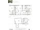 Detailed floorplan showcasing the layout of the home's main and lower levels at 17364 Pinellas Ave, Westfield, IN 46074
