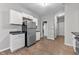 Well-equipped kitchen with stainless steel appliances and ample counter space at 1820 E Maryland St, Indianapolis, IN 46201