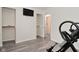 Spacious bedroom with wood floors and large closets at 243 S 3Rd Ave, Beech Grove, IN 46107