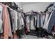 Walk-in closet with clothing racks and shelves at 2556 Lamar Dr, Whitestown, IN 46075