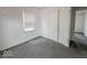 Small bedroom featuring gray carpet, a neutral paint and a window with blinds at 2959 N Lasalle St, Indianapolis, IN 46218