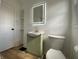 Bathroom featuring a vanity with sleek fixtures at 3516 N Sherman Dr, Indianapolis, IN 46218
