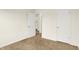 Bedroom with 2 white doors and tan carpet at 3917 Wren Dr, Brownsburg, IN 46112