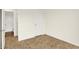 Bedroom with neutral carpet and open bathroom at 3917 Wren Dr, Brownsburg, IN 46112