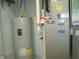 Utility room features hot water tank and furnace at 515 Bridgestone Dr, Mooresville, IN 46158