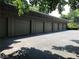 A row of well-maintained garages providing ample parking and storage space for residents at 5525 Roxbury Ter, Indianapolis, IN 46226