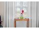 Decor featuring flowers and a view of the outside at 5721 Quail Crossing Dr, Indianapolis, IN 46237