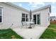 Cozy outdoor patio featuring comfortable seating and a table, perfect for relaxing or entertaining at 602 Tuscany Trl, Lapel, IN 46051