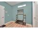 Stylish entryway with built-in bench and coat rack, perfect for organization at 6919 Sable Point Dr, Brownsburg, IN 46112