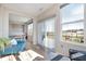 Sunroom features a sliding glass door to the patio, a view of the backyard, and bright natural light at 6919 Sable Point Dr, Brownsburg, IN 46112