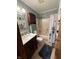 Charming full bathroom featuring tiled walls, and a bathtub with shower at 70 Joseph Ln, Whiteland, IN 46184