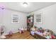 bedroom with hardwood floors at 714 School St, Greenfield, IN 46140