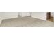 Open living room featuring neutral walls and plush carpeting at 7168 Jackson Dr, Cumberland, IN 46229
