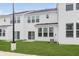 New construction showing a well-manicured backyard with a private patio at 7324 Shroyer Way, Noblesville, IN 46062