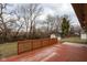 Backyard deck providing ample space for relaxation and entertainment with nature views at 7332 Jackie Ct, Indianapolis, IN 46221