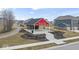 Community barn featuring outdoor tables, landscaping and open spaces in a cozy community at 11758 Harvester S Cir, Noblesville, IN 46060