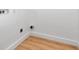 Basement space has a smooth floor, a smooth baseboard, and water supply at 1254 Mcdougal St, Indianapolis, IN 46203