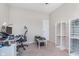 Office area with neutral walls, carpet and a desk, offering a great space for work at 12777 Rotterdam Rd, Fishers, IN 46037