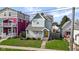 Charming home with fresh lawn and a welcoming front porch at 1724 Prospect St, Indianapolis, IN 46203