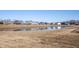 Scenic view of the pond surrounded by a serene neighborhood at 19149 Gillcrest Dr, Noblesville, IN 46062
