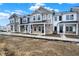 Eye-catching townhouses showcase a variety of exterior finishes at 19511 Grassy Branch Rd, Westfield, IN 46074