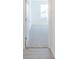 Bedroom view from doorway, with luxury vinyl plank flooring and one double hung window at 2150 Aviary Ln, Danville, IN 46122
