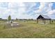 Community area with gazebo, fire pit, walking paths and a pond with fountain at 2150 Aviary Ln, Danville, IN 46122