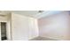 Bedroom features neutral carpet and paint, with an ensuite bathroom view at 2549 Black Antler Ct, Indianapolis, IN 46217