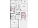 Detailed floorplan showcasing the layout of a residential home including the rooms and dimensions at 275 Hunters Ridge Dr, Danville, IN 46122