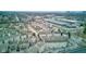 Aerial view of a residential neighborhood with townhomes, private parking and landscaping at 3039 Armory Dr, Indianapolis, IN 46208