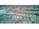 Aerial view of townhomes with private parking and view of the river at 3039 Armory Dr, Indianapolis, IN 46208