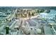 Aerial view of townhomes with private parking near local park at 3039 Armory Dr, Indianapolis, IN 46208