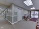 Hallway with seating leading to various amenities and resident services for convenience at 5457 Happy Hollow, Indianapolis, IN 46268