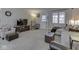 Cozy living room with neutral decor and plush seating at 5457 Happy Hollow, Indianapolis, IN 46268