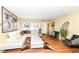 Spacious living area showcasing modern furniture and decor with bright lighting at 5924 Elaine St, Indianapolis, IN 46224