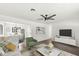 Comfortable living room with stylish furnishings, great for entertaining at 714 S 4Th Ave, Beech Grove, IN 46107