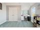 Spacious bedroom with closet, desk and storage at 7370 Chestnut Hills Blvd, Indianapolis, IN 46278